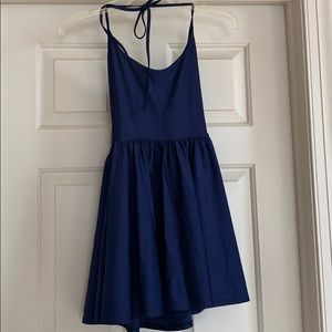 American apparel blue dress